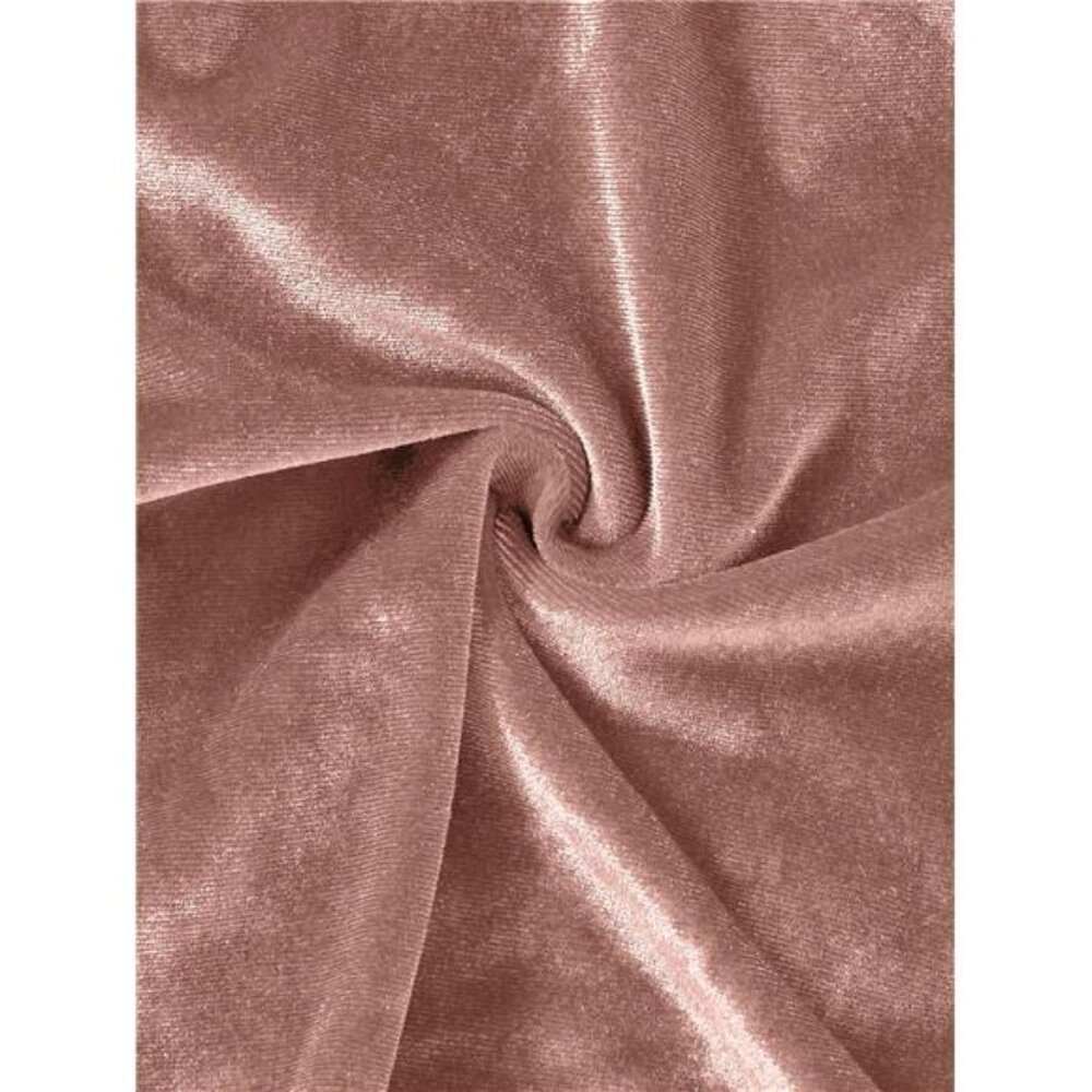 ROMANTIC Valentine's Day Lingerie Pale Pink Velvet & Lace Nightie Mini Nighty - Picture 6 of 8